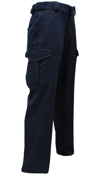 navy blue police pants.